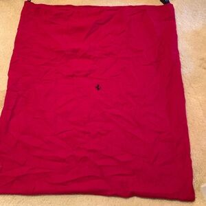 NWOT Ferrari Red Drawstring Dust Bag